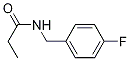 Propanamide, N-[(4-fluorophenyl)methyl]-